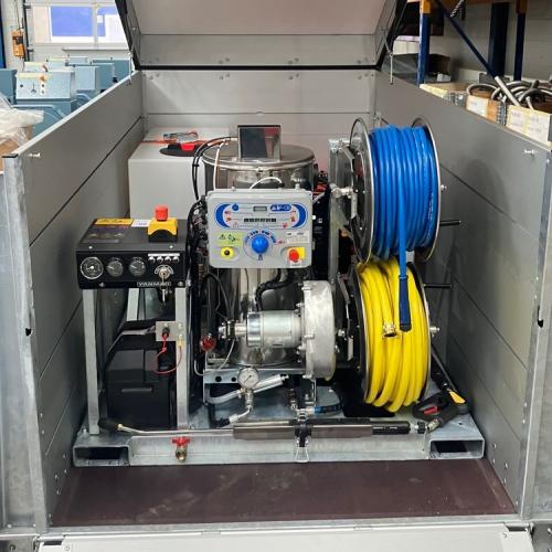 NIEUW ! Empas HDS Trailer 11/25 Skid voor in een aanhangwagen