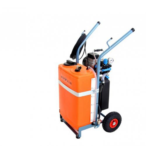 Empas steekwagen 60 liter Honda motor 20 bar en 20 L/min